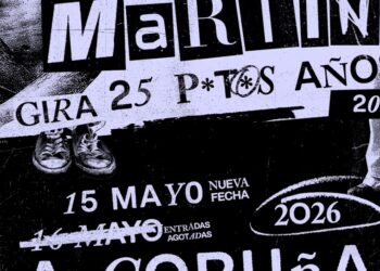 Dani Martín actuará el 15 y 16 de Mayo en esta ciudad gallega