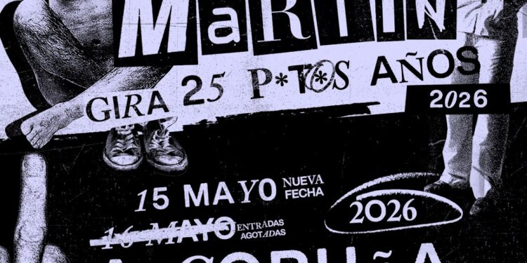 Dani Martín actuará el 15 y 16 de Mayo en esta ciudad gallega