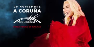 Mónica Naranjo actuará en esta ciudad gallega el 20 de Noviembre