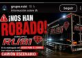 El Grupo Rubí denuncia el robo de su camión escenario