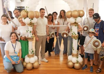 40 persoas participan no obradoiro de globoflexia que organiza a Deputación no marco do Arde Lucus