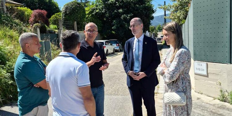 A Deputación destina 230.000 € a financiar o acondicionamento da rúa Rubido e a contorna da Romana, en Nigrán