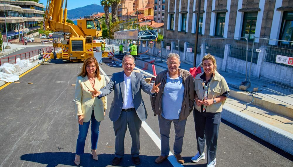 Novo corredor mecánico no Paseo de Granada en Vigo