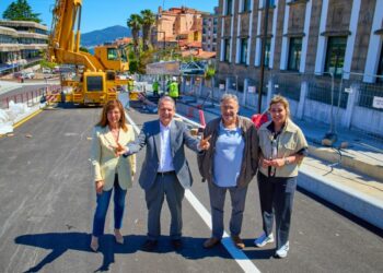 Novo corredor mecánico no Paseo de Granada en Vigo