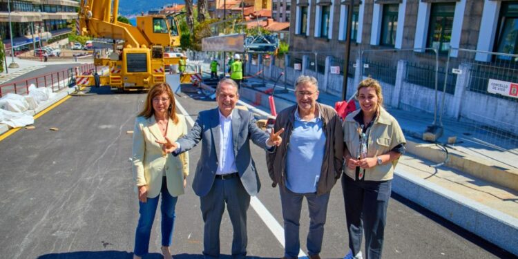 Novo corredor mecánico no Paseo de Granada en Vigo