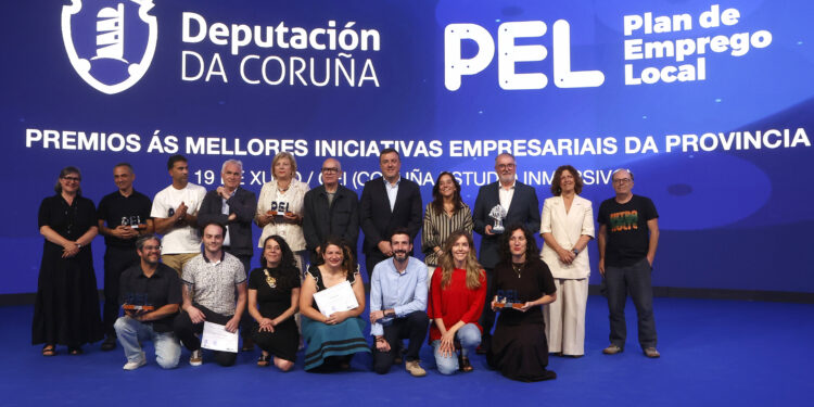 A Deputación entrega os Premios PEL 2026, que recoñecen o talento empresarial e emprendedor da provincia