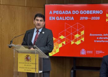 No terceiro aniversario como delegado, Pedro Blanco defende “a pegada do Goberno en Galicia” con 100.000 M€ de investimento