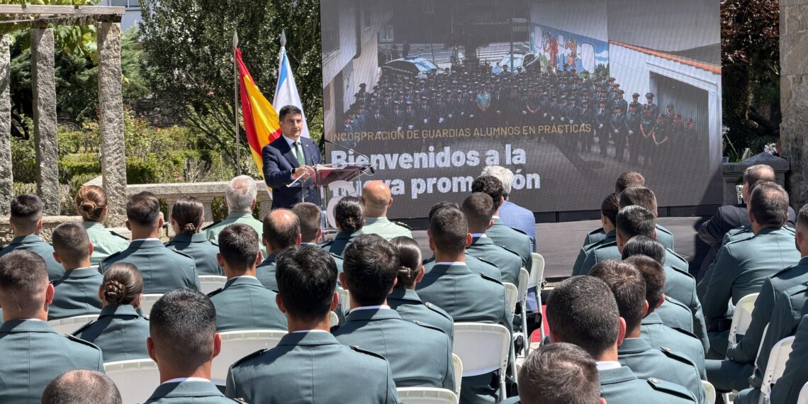 166 novos gardas civís en prácticas para Galicia