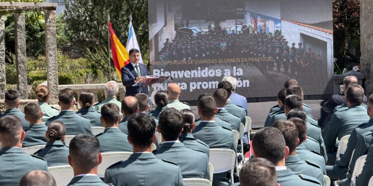 166 novos gardas civís en prácticas para Galicia