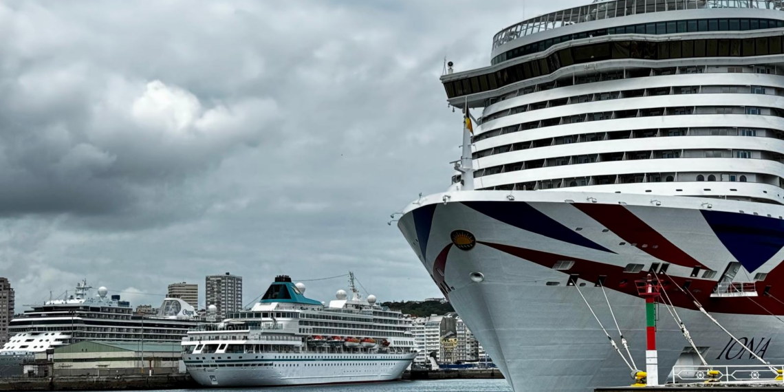 Cuádruple escala de cruceros el 3 de junio en A Coruña