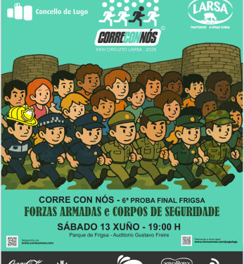 Lugo celebra o XXIV Circuito Larsa Corre con Nós cunha cifra récord de 2.600 inscritos