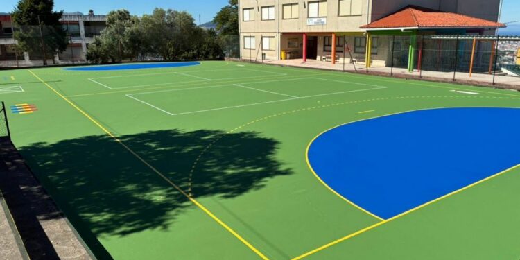 O Concello de Vigo renovará a pista polideportiva do CEIP A Doblada