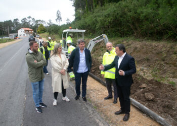 A Deputación mellora a estrada de Hospital a Brens, en Dumbría, nas que inviste 1,7 millóns de euros
