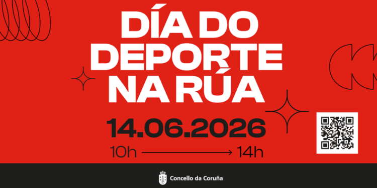 Este domingo 14 de Xuño A Coruña celebra o Día Do Deporte na Rúa