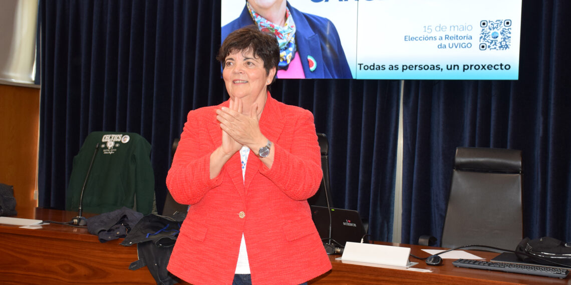 A nova reitora da UVigo, Carmen García Mateo falou en Radio Líder