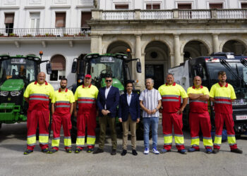 Ferrol incorpora 13 novos vehículos para limpeza e desbroce