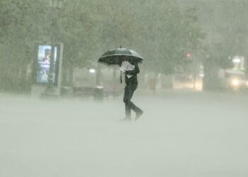 Hoy se esperan lluvias intensas en las provincias de Lugo y Ourense