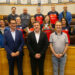 A Deputación recibe ás xogadoras do Maristas Coruña e do Victoria CF tras os seus históricos ascensos
