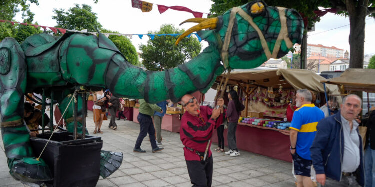 Culleredo regresa al Medievo con su tradicional Mercado Templario do Burgo