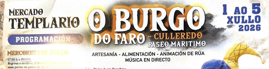 El Mercado Templario llega al Paseo Marítimo de O Burgo en Culleredo
