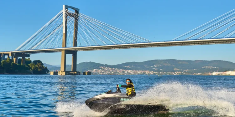 Las emergencias relacionadas con las motos de agua se concentran en el entorno de Vigo
