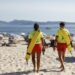 Una mujer fallece en la playa de Broña, Outes