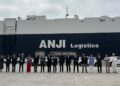 Ferrol aprueba en la primera recepción del buque portavehículos de SAIC