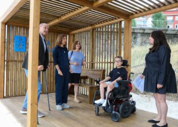 O Porto do Son estrena el proyecto piloto de playas inclusivas
