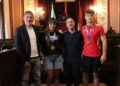 O alcalde felicita os loitadores ourensáns Candela Castro e Gonzalo Caparrós polos seus éxitos: campioa e subcampión de España sénior