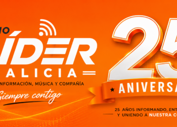 Radio Líder cumple 25 años en Galicia, superando los 135.000 oyentes diarios
