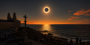 Muxía, el gran balcón del Atlántico para vivir el eclipse total de Sol de agosto de 2026