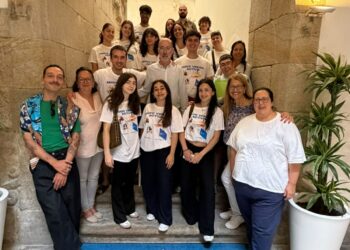 Baiona recibe a los participantes del Campus de Voluntariado «Memoria del Mar»