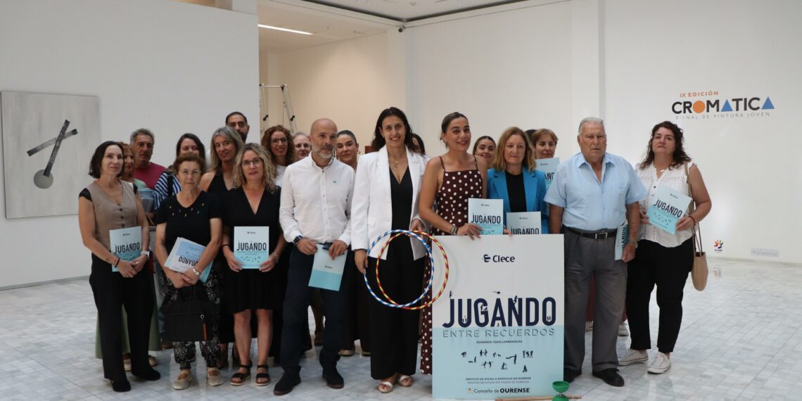 “Jugando entre recuerdos” el proyecto ourensano para que las personas mayores revivan los juegos de su infancia