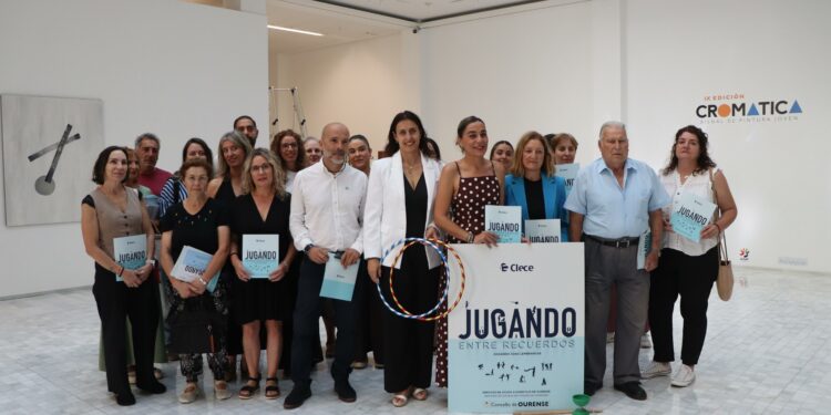 “Jugando entre recuerdos” el proyecto ourensano para que las personas mayores revivan los juegos de su infancia