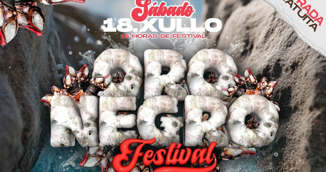 O Festival Oro Negro poñerá música e animación a Festa do Percebe do Roncudo en Corme