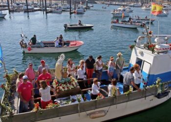 Baiona celebra sus Fiestas de La Virgen del Carmen
