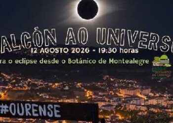 El Concello y la Asociación Astronómica de Ourense organizan una observación del eclipse solar del 12 de agosto en Montealegre
