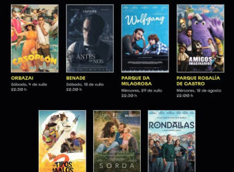Lugo estrea «Cine na Rúa»