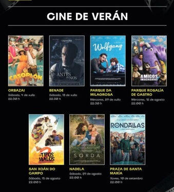 Lugo estrea «Cine na Rúa»