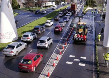 Caos circulatorio en A Coruña: todas las calles cortadas y las obras que complicarán tus desplazamientos este mes