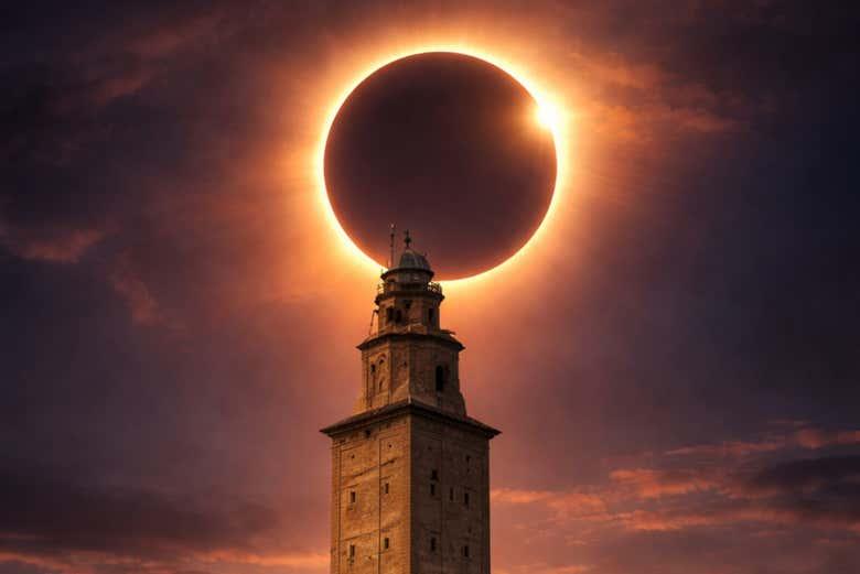 Eclipse total de Sol en Galicia 2026: horarios, mejores lugares para verlo y guía completa