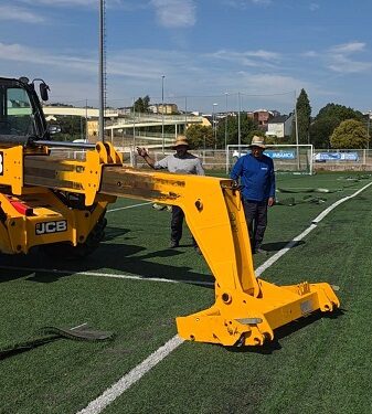O Concello de Lugo pon a punto o campo de fútbol da Cheda