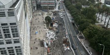 Cantón Grande de A Coruña: una reforma que divide a la ciudad por la falta de árboles y el exceso de cemento