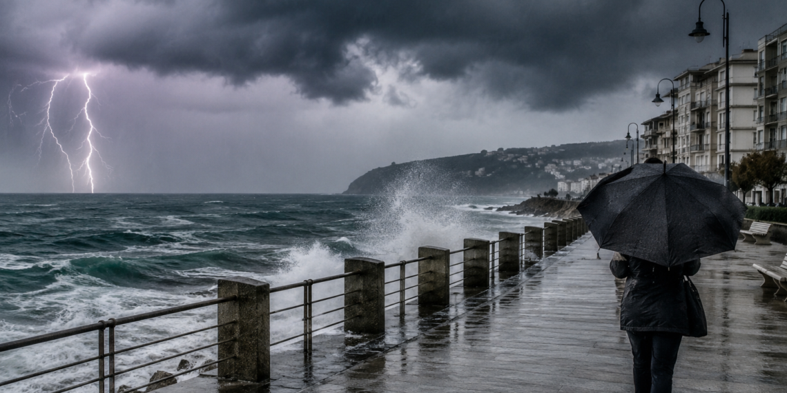 El tiempo cambia en Galicia: llegan las tormentas, el granizo y fuertes rachas de viento