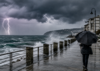 El tiempo cambia en Galicia: llegan las tormentas, el granizo y fuertes rachas de viento