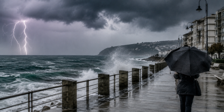 El tiempo cambia en Galicia: llegan las tormentas, el granizo y fuertes rachas de viento
