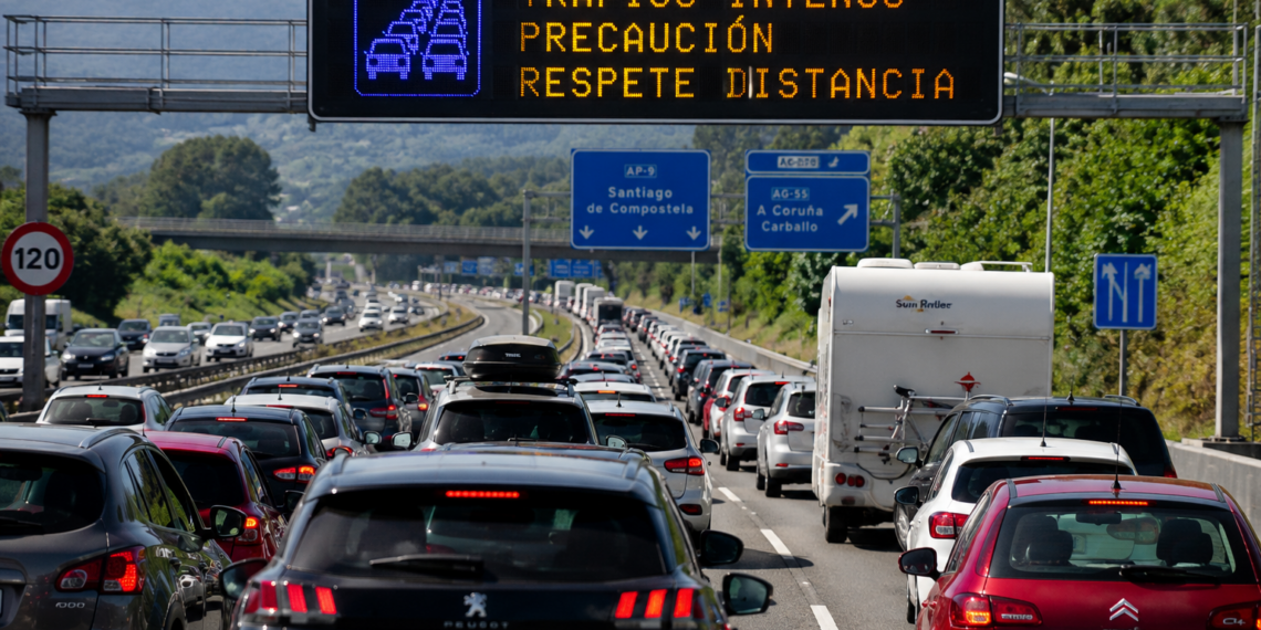 Tráfico en Galicia: las carreteras más afectadas por el regreso de las vacaciones