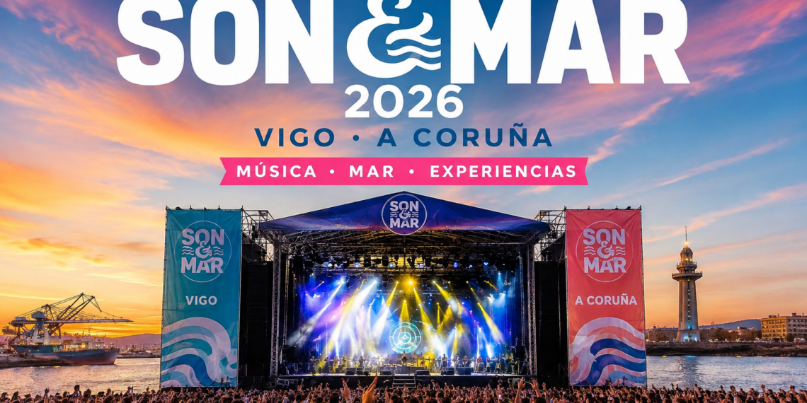 SON&MAR 2026 en Galicia: fechas, conciertos, cartel y todo lo que hay que saber del nuevo gran ciclo musical junto al mar