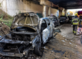 El barrio de Pontevedra que vive rodeado de coches abandonados: uno ardió después de meses de avisos de los vecinos