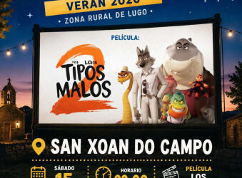 Cine Na Rúa nos entornos rurais de Lugo durante todo Agosto